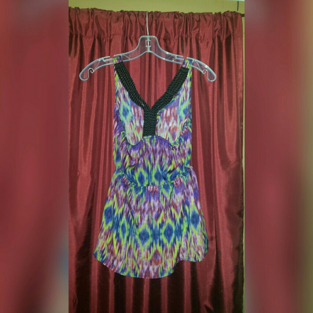 Fun flowy club tank